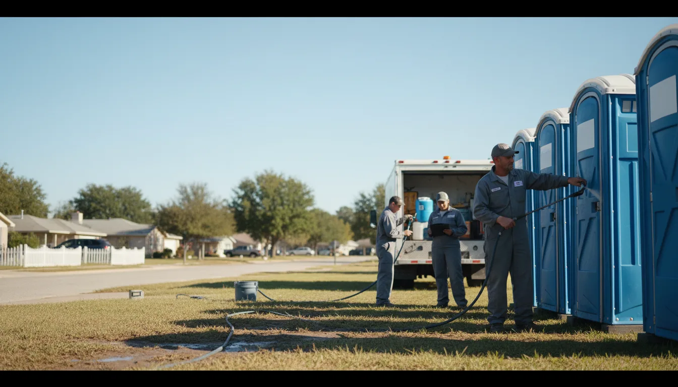 Long-Term Portable Toilet Rental in Fort Blackmore, VA near me